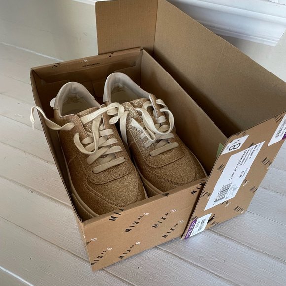 Mix No.6 Gold platform sneakers - Picture 8 of 9